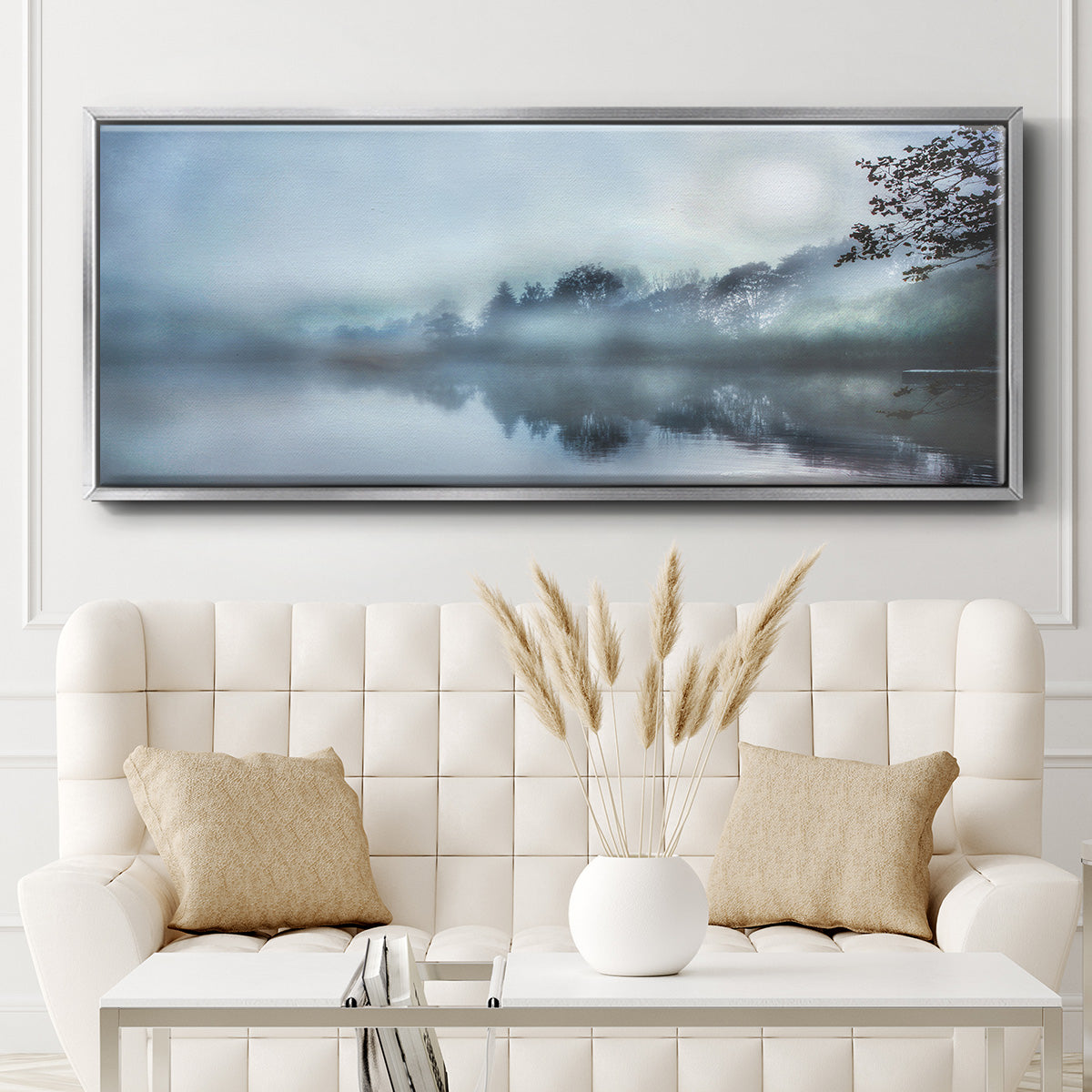 Morning Wonders - Floater Framed Canvas Print