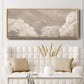 Painted Clouds II - Floater Framed Canvas Print
