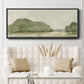 On Course I - Floater Framed Canvas Print