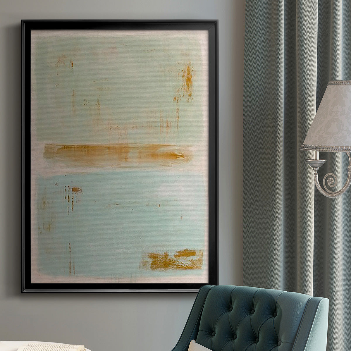 Soft Sided - Modern Framed Canvas Print