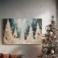 Soft Linen Whisper of Twilight - Canvas Art Print