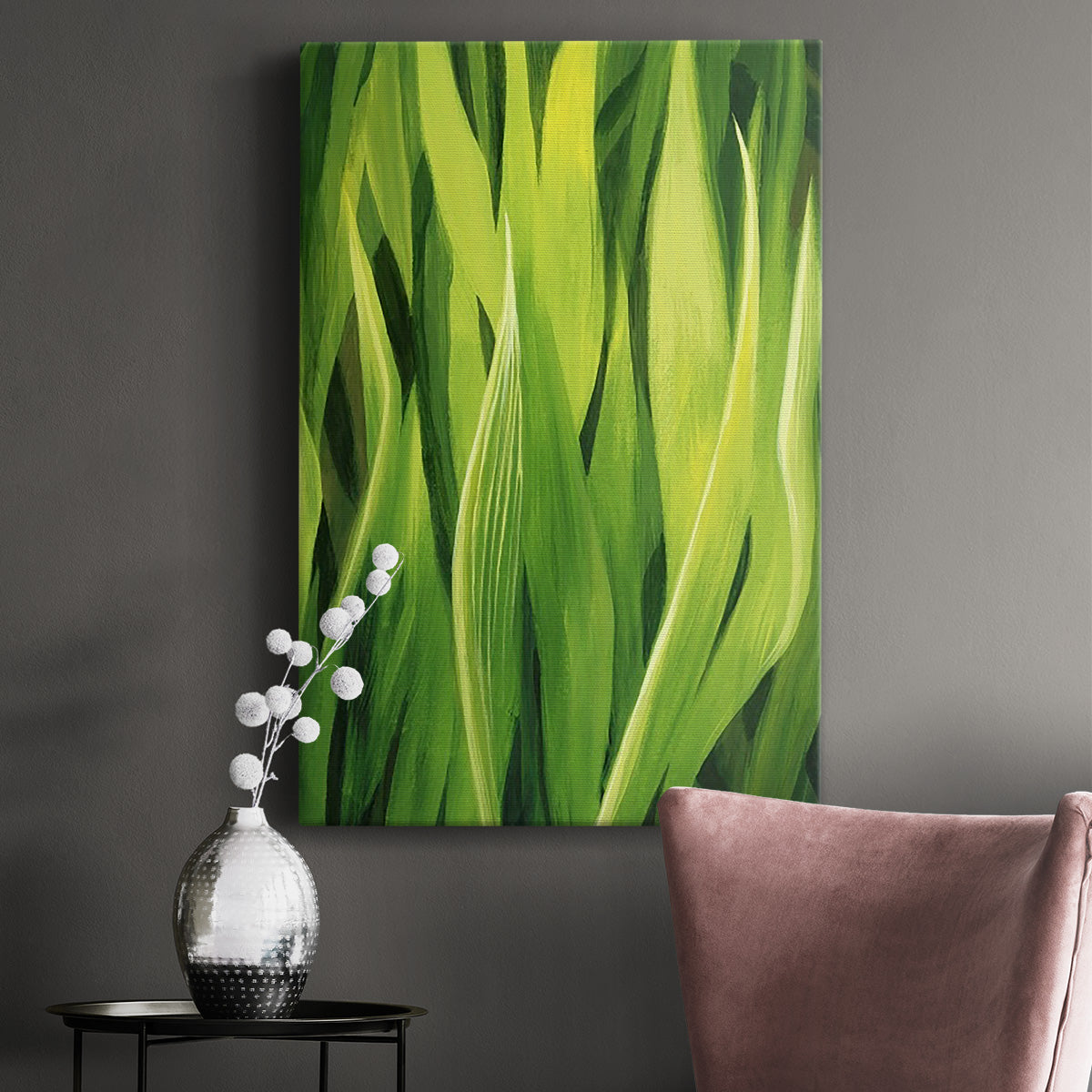 Blades of Grass II Premium Gallery Wrapped Canvas - Ready to Hang