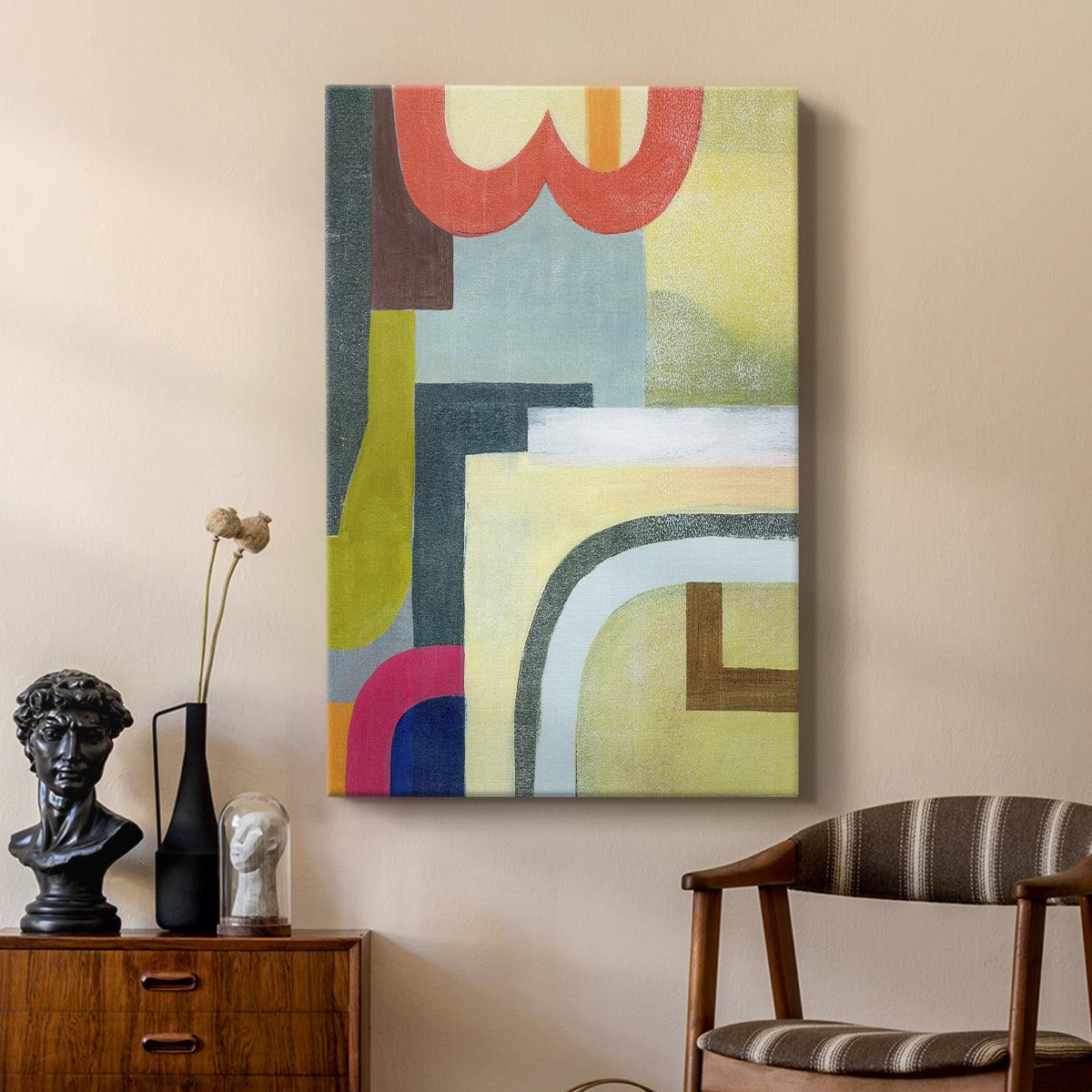 City of Rainbows II - Canvas Art Print