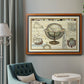 Nautical Map II Premium Framed Canvas- Ready to Hang