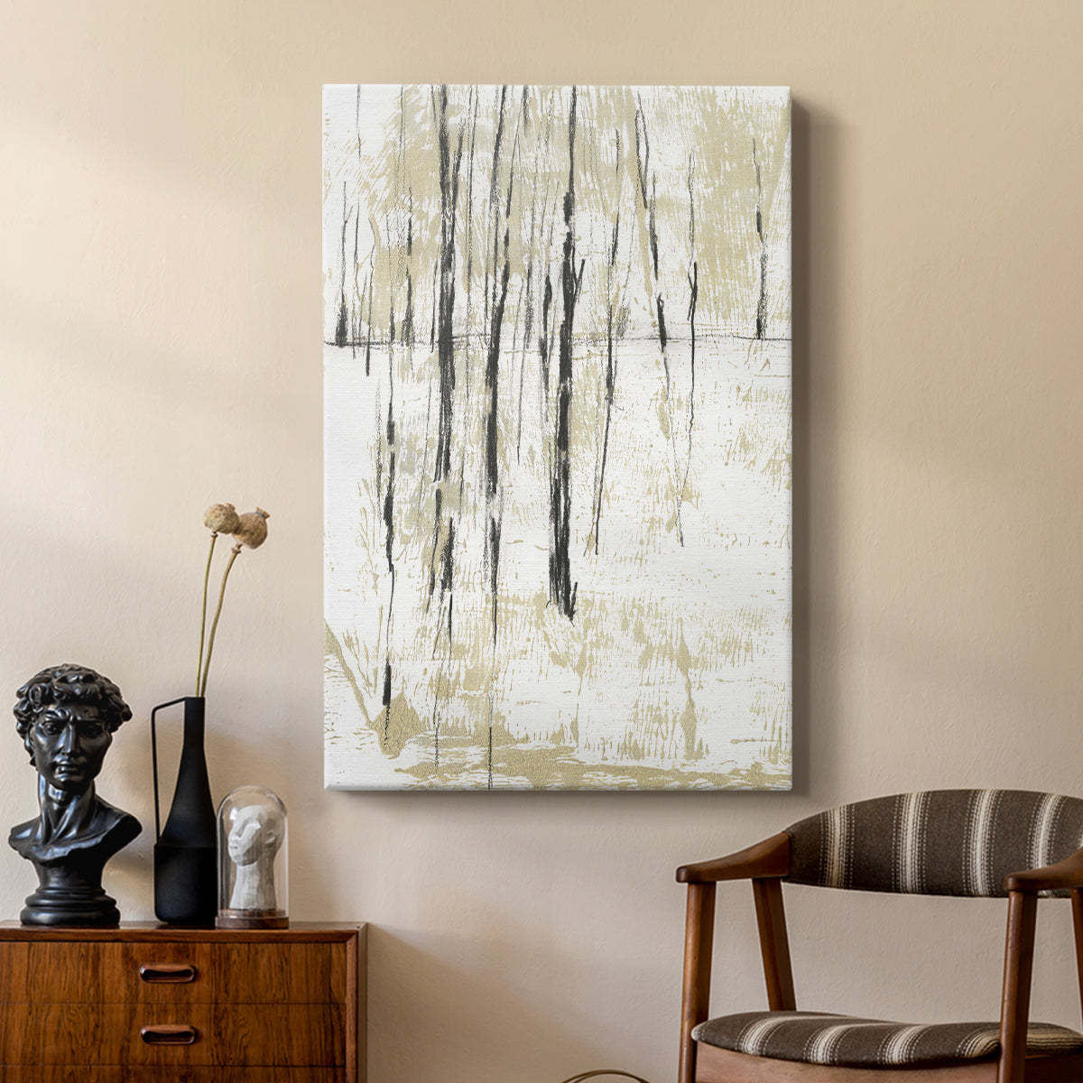 Gilded Forest II - Canvas Art Print