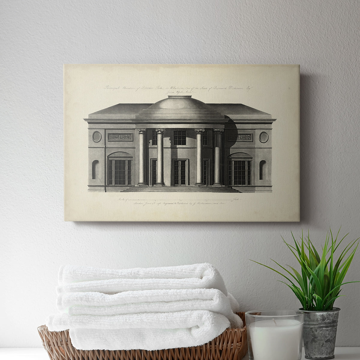 Richardson Architecture III - Canvas Art Print