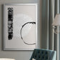 Zen Shapes I - Modern Framed Canvas Print