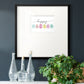 Happy Easter Premium Framed Print Double Matboard