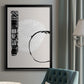 Zen Shapes I - Modern Framed Canvas Print