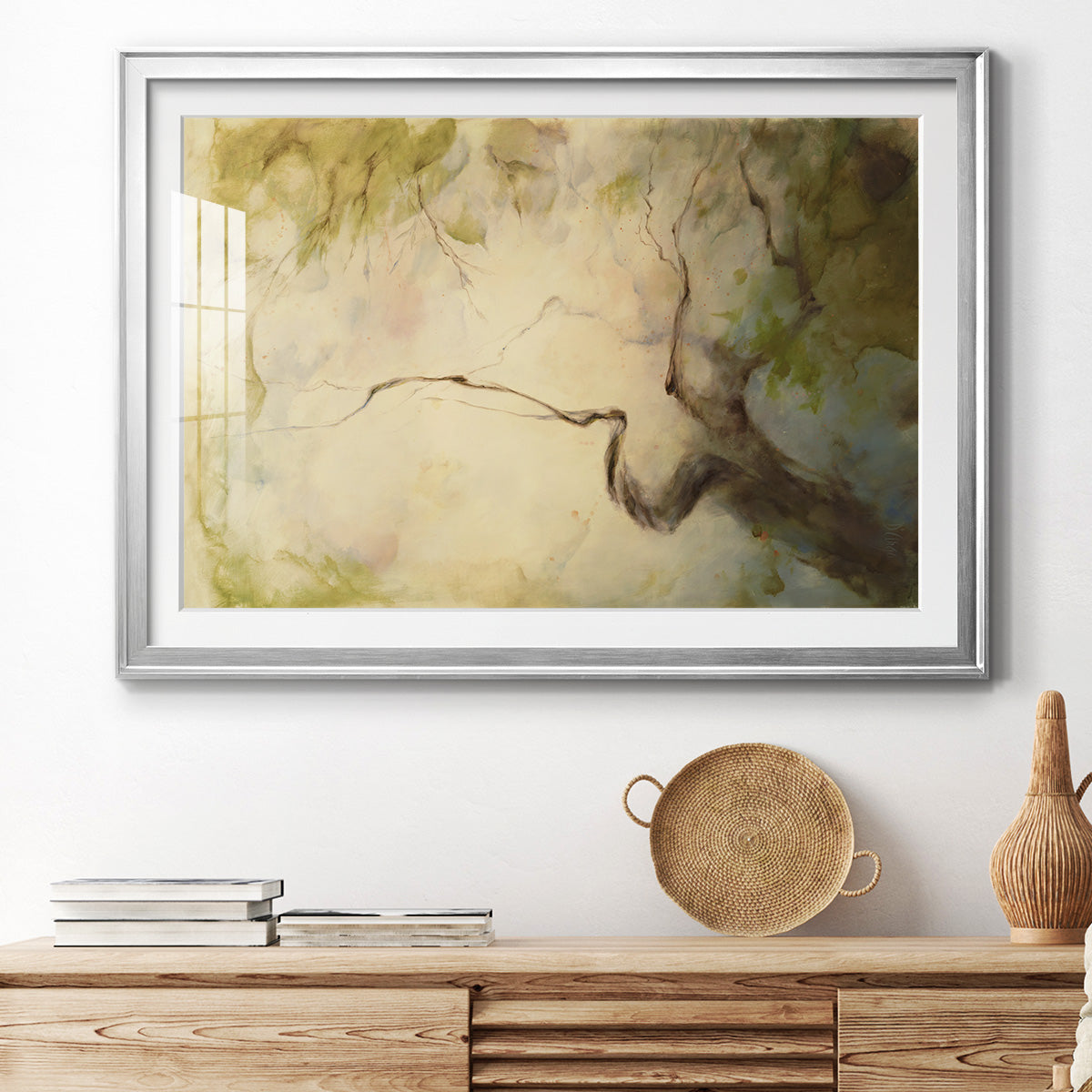 Verdant April Premium Framed Print - Ready to Hang