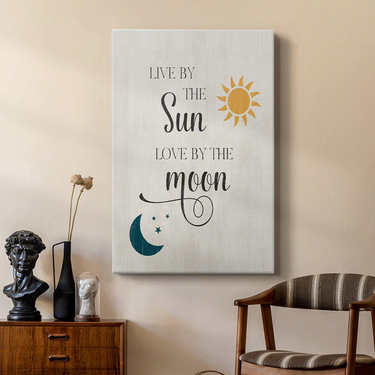 Sun and Moon - Canvas Art Print
