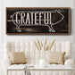 Grateful Pig - Floater Framed Canvas Print
