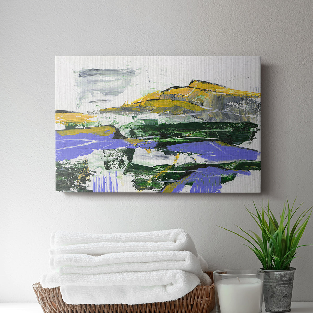 Silent Mountain VI - Canvas Art Print