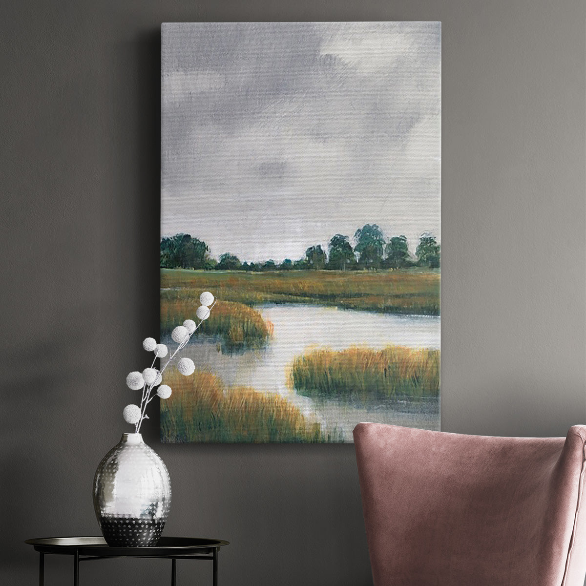 Salt Marshes II Premium Gallery Wrapped Canvas - Ready to Hang