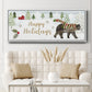 Woodland Christmas Collection D - Floater Framed Canvas Print