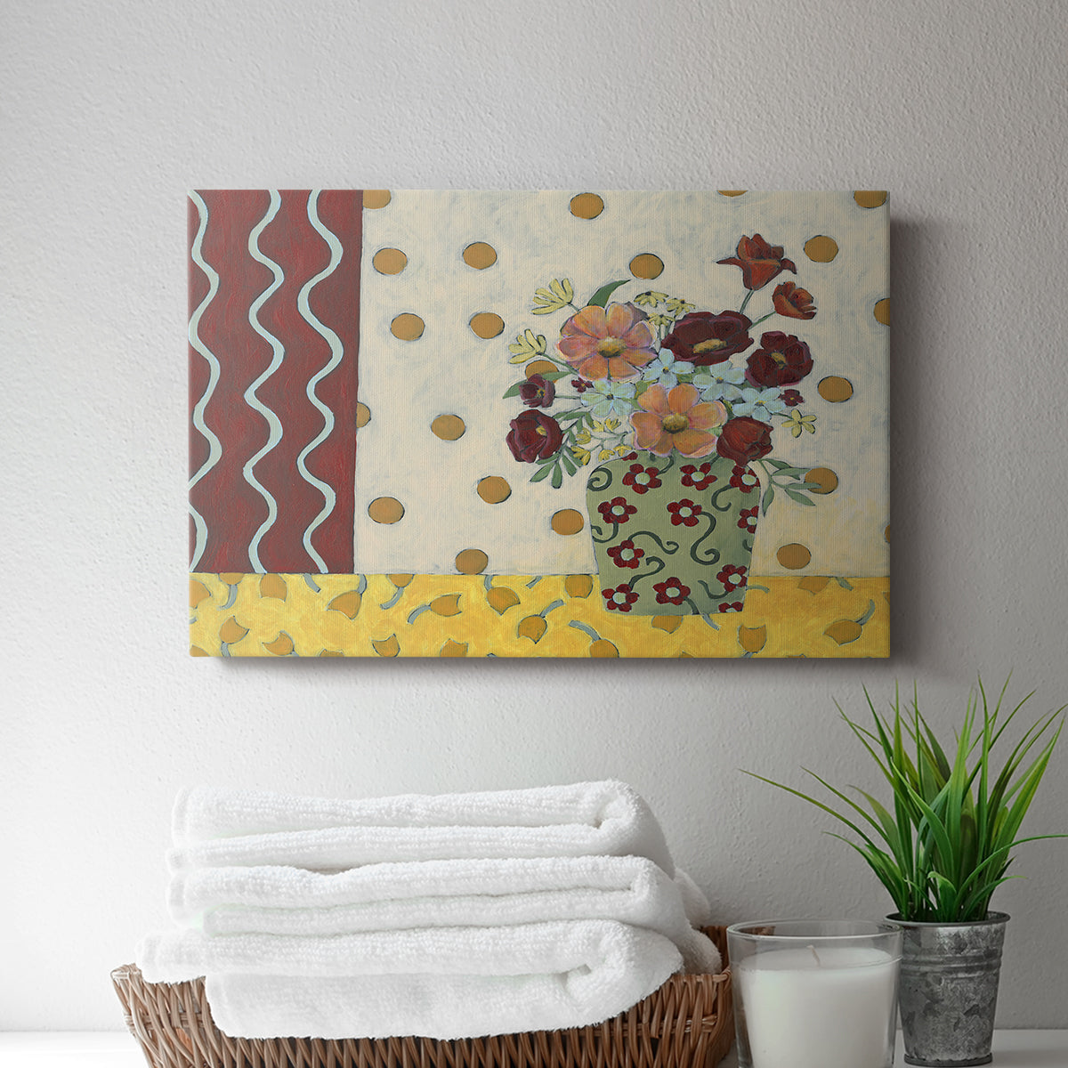 Flowerscape II - Canvas Art Print