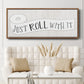 Just Roll - Floater Framed Canvas Print