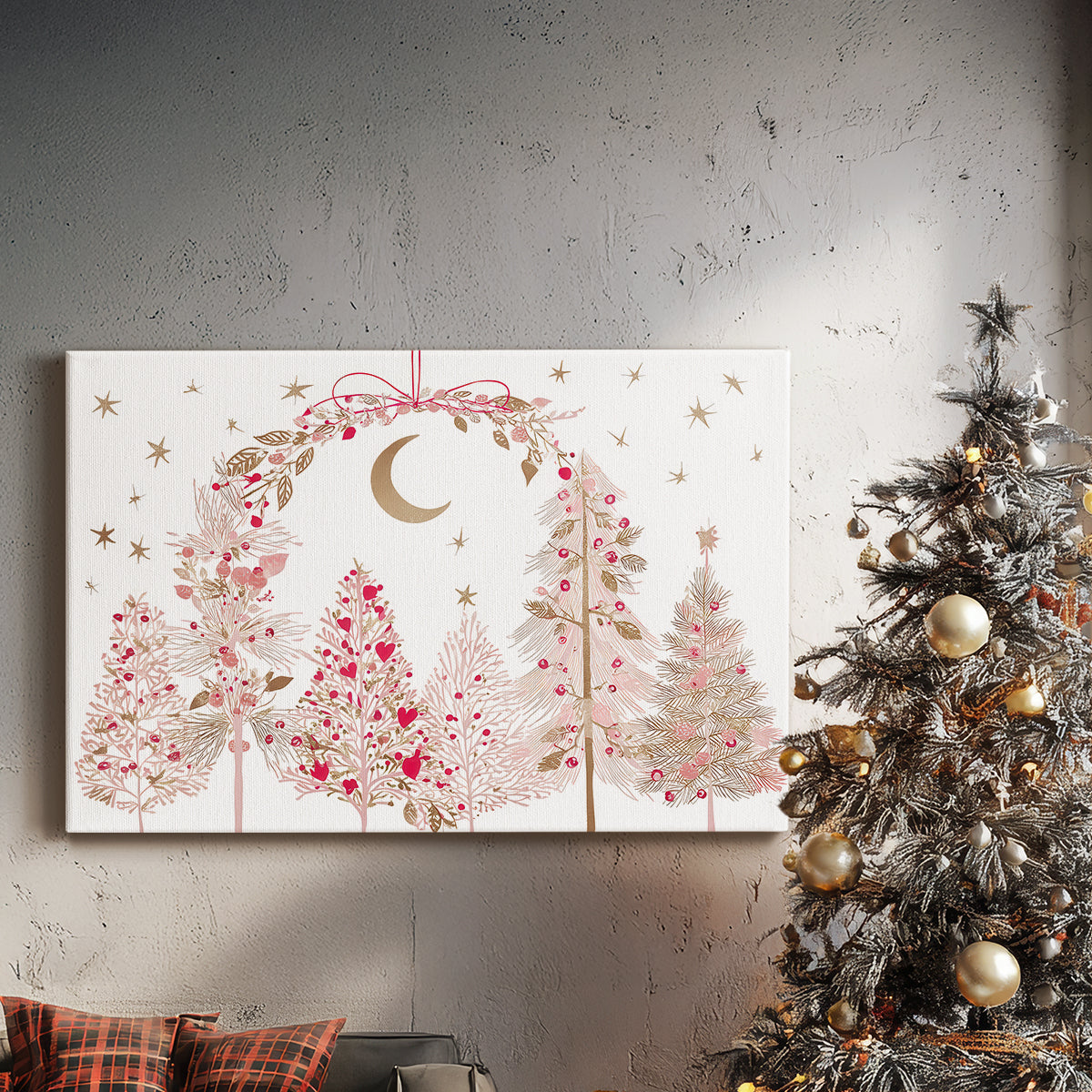 Silver Eve Chapel - Canvas Art Print