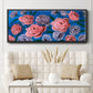 Layered Petals III - Floater Framed Canvas Print