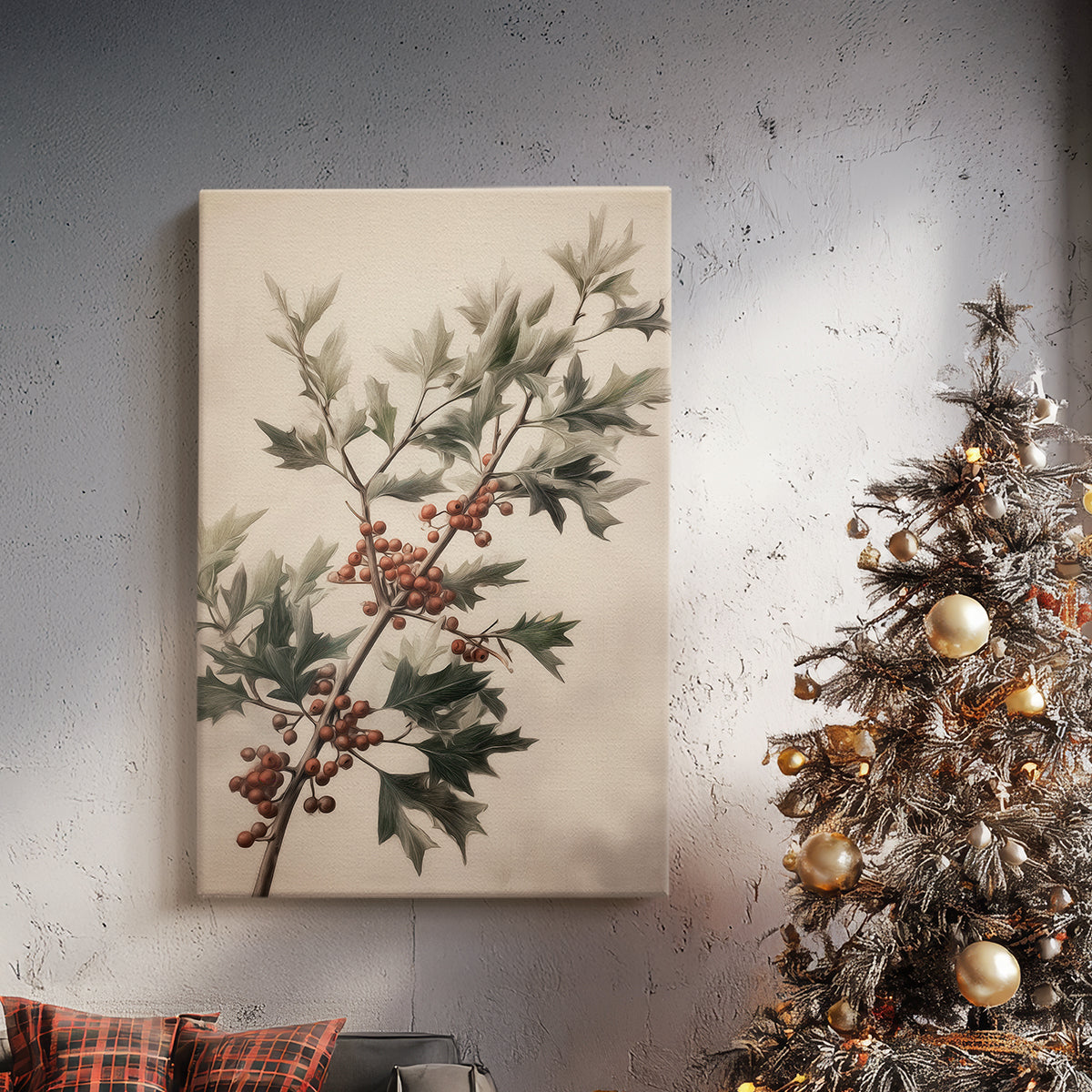 Icicles of Golden Promise - Canvas Art Print