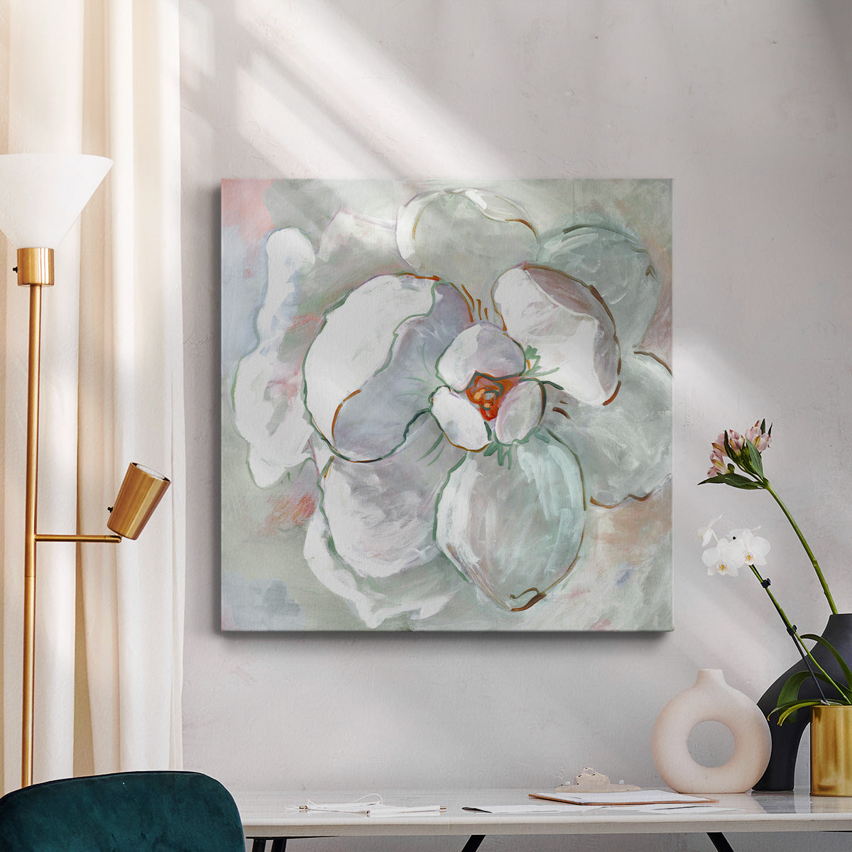 Contemporary Floral I - Canvas Art Print