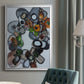 Amelia Island Stones - Modern Framed Canvas Print