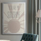 Sunshine - Modern Framed Canvas Print