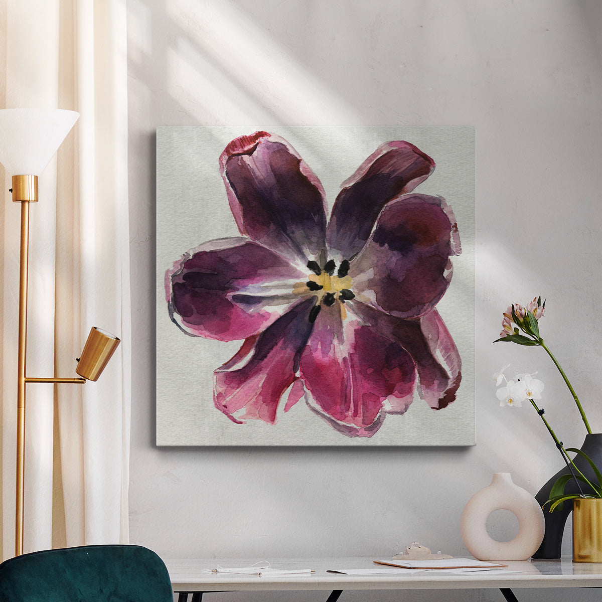 Susie's Tulips II - Canvas Art Print