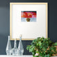 Red Poppies II- Premium Framed Print Double Matboard