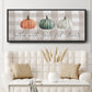 Gather With Grateful Hearts - Floater Framed Canvas Print