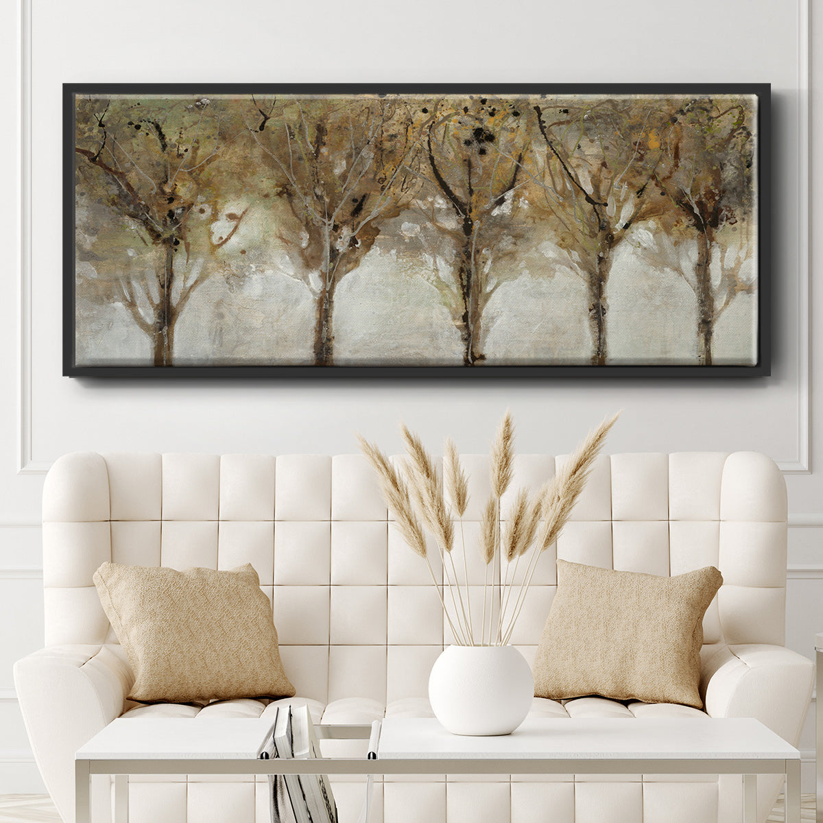 Seeing the Light - Floater Framed Canvas Print