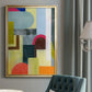 City of Rainbows I - Modern Framed Canvas Print