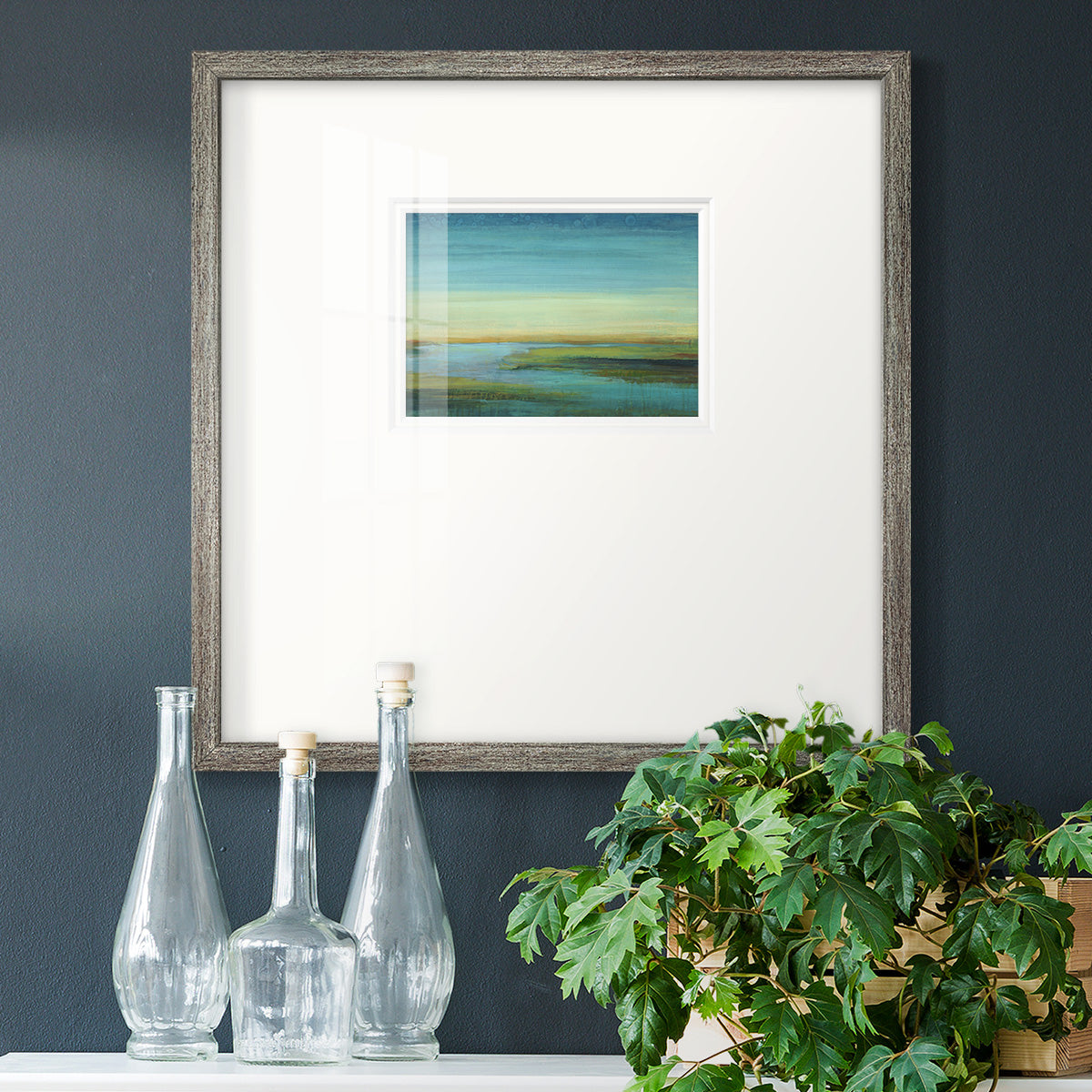 The Flow- Premium Framed Print Double Matboard