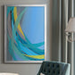 Circulating Flow I - Modern Framed Canvas Print