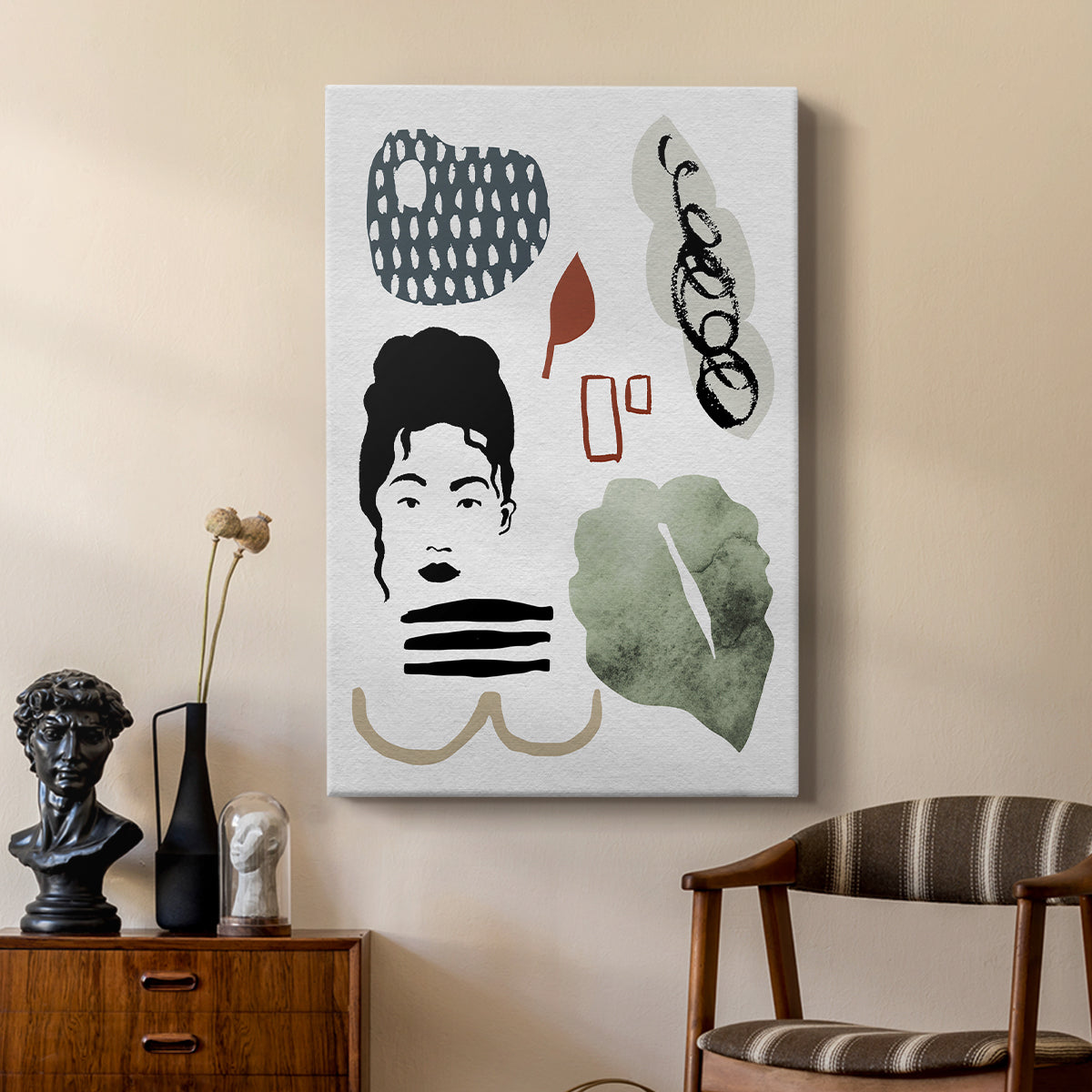 Collected Mindfulness I - Canvas Art Print