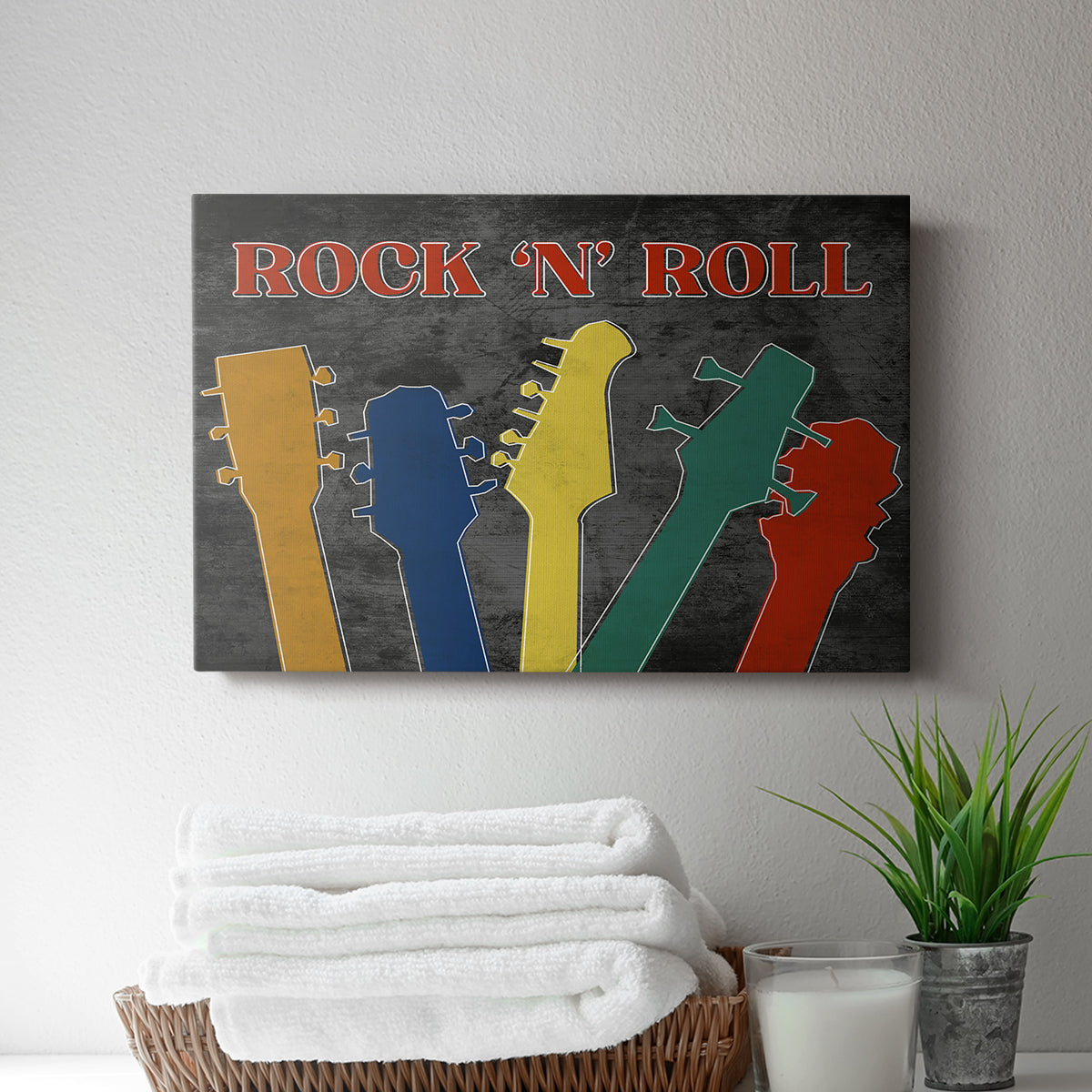 Rock and Roll - Canvas Art Print