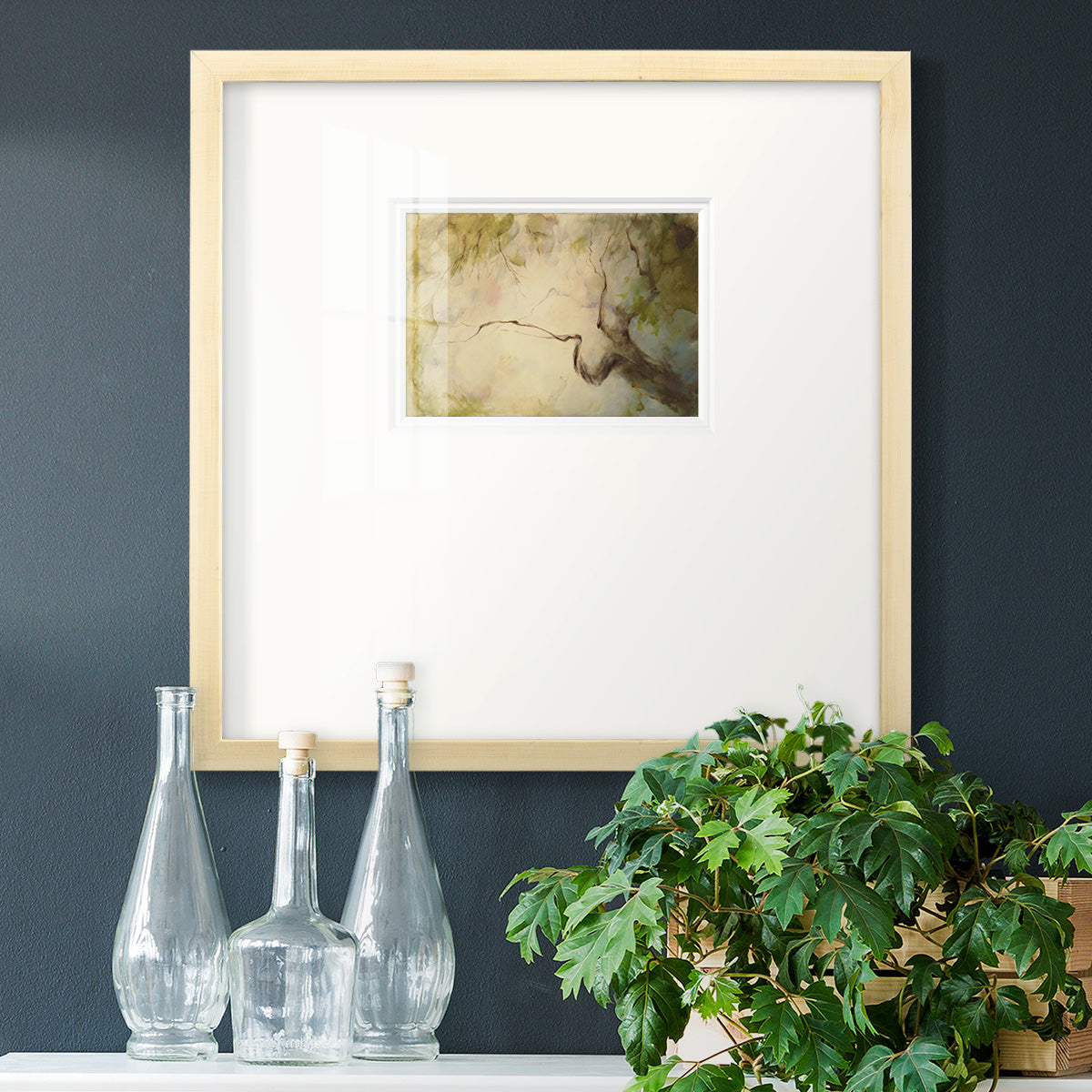 Verdant April Premium Framed Print Double Matboard