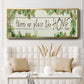 No Place Like Home - Floater Framed Canvas Print