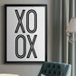 Bold Love I - Modern Framed Canvas Print