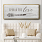 Spread the Love - Floater Framed Canvas Print