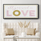 All You Need is Love - Floater Framed Canvas Print