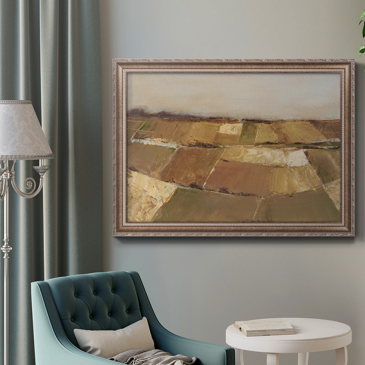 Autumn Pasture I Premium Framed Canvas- Ready to Hang