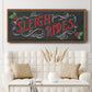 Sleigh Rides - Floater Framed Canvas Print