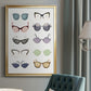 Vintage Glasses I - Modern Framed Canvas Print