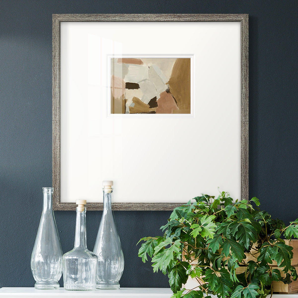 Almondine I Premium Framed Print Double Matboard