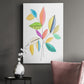 Color Pop Leaves I - Canvas Art Print