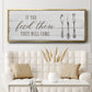If You Feed Them - Floater Framed Canvas Print