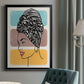 Head Wrap II - Modern Framed Canvas Print