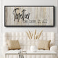 Together We Have - Floater Framed Canvas Print