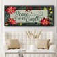 Bright Christmas Night Collection D - Floater Framed Canvas Print